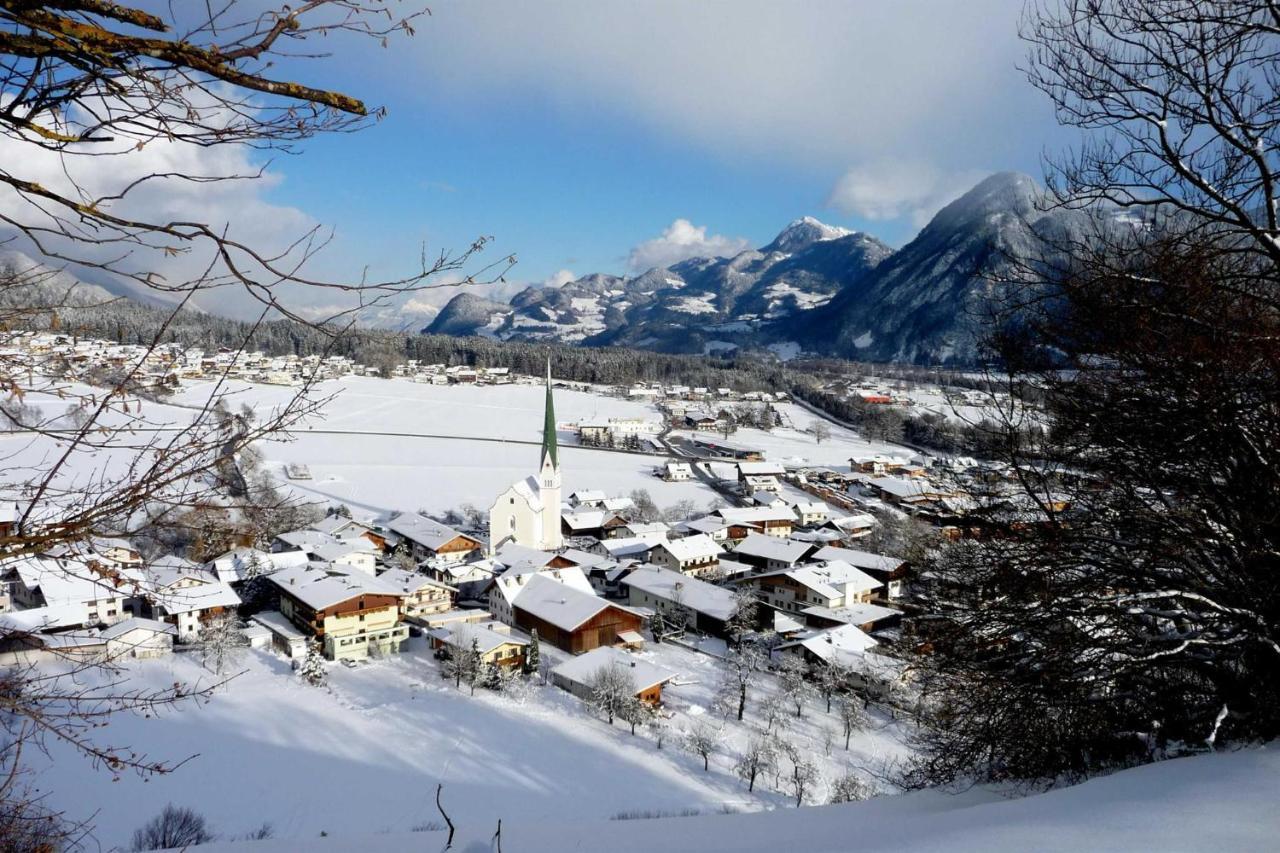 Landhaus Alpenblick Wiesing Bagian luar foto