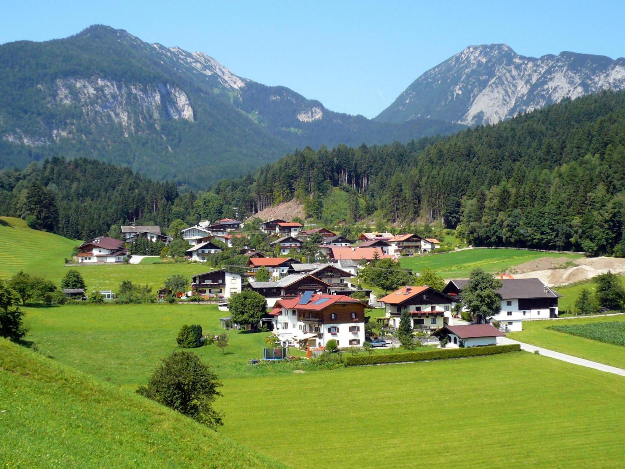 Landhaus Alpenblick Wiesing Bagian luar foto