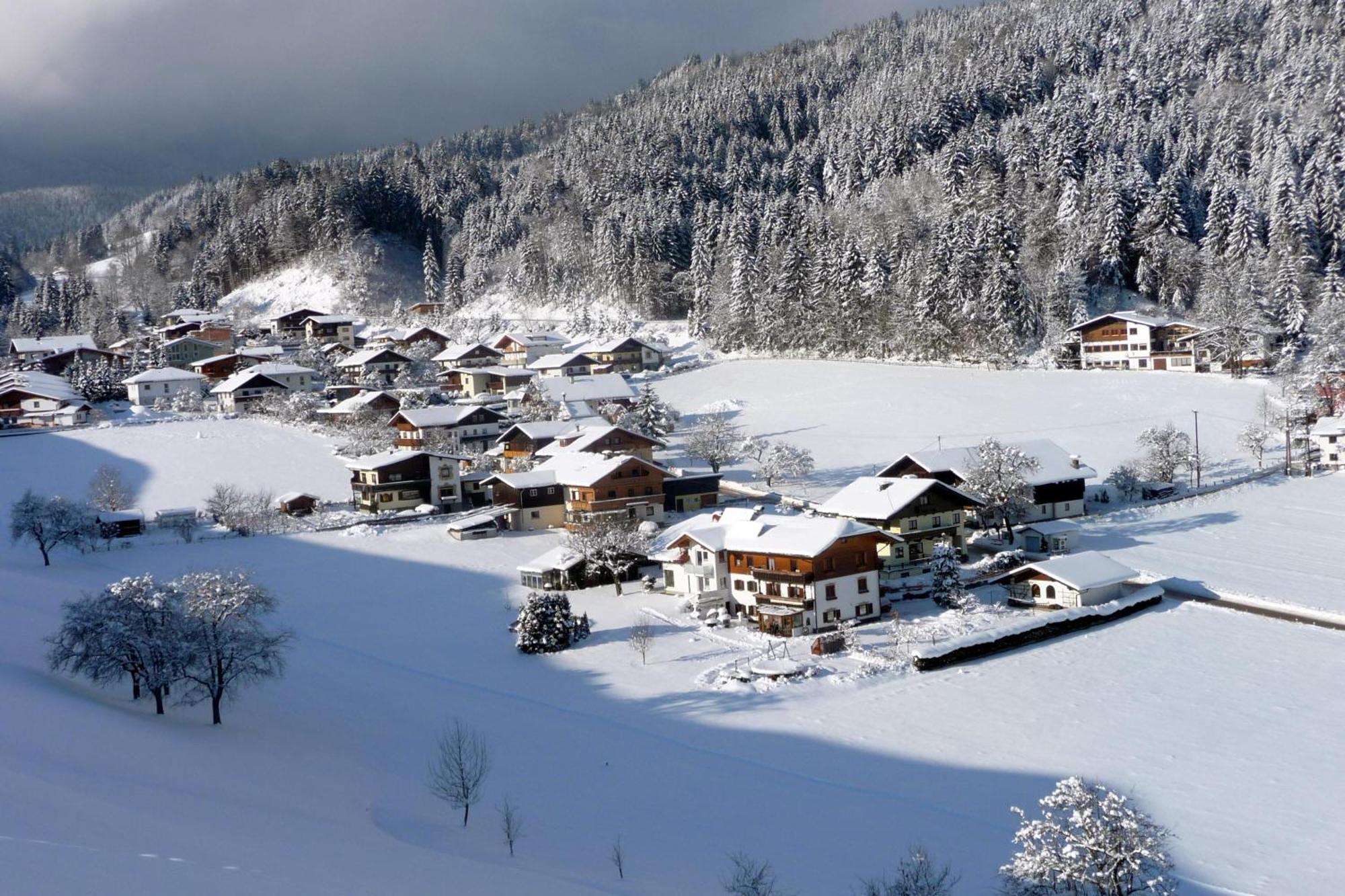 Landhaus Alpenblick Wiesing Bagian luar foto